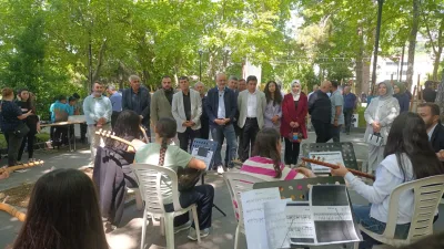 Kahramanmaraş’ın Andırın ilçesinde, Andırın Şehit Ethem Hacımahmutoğlu Halk Eğitim Merkezi