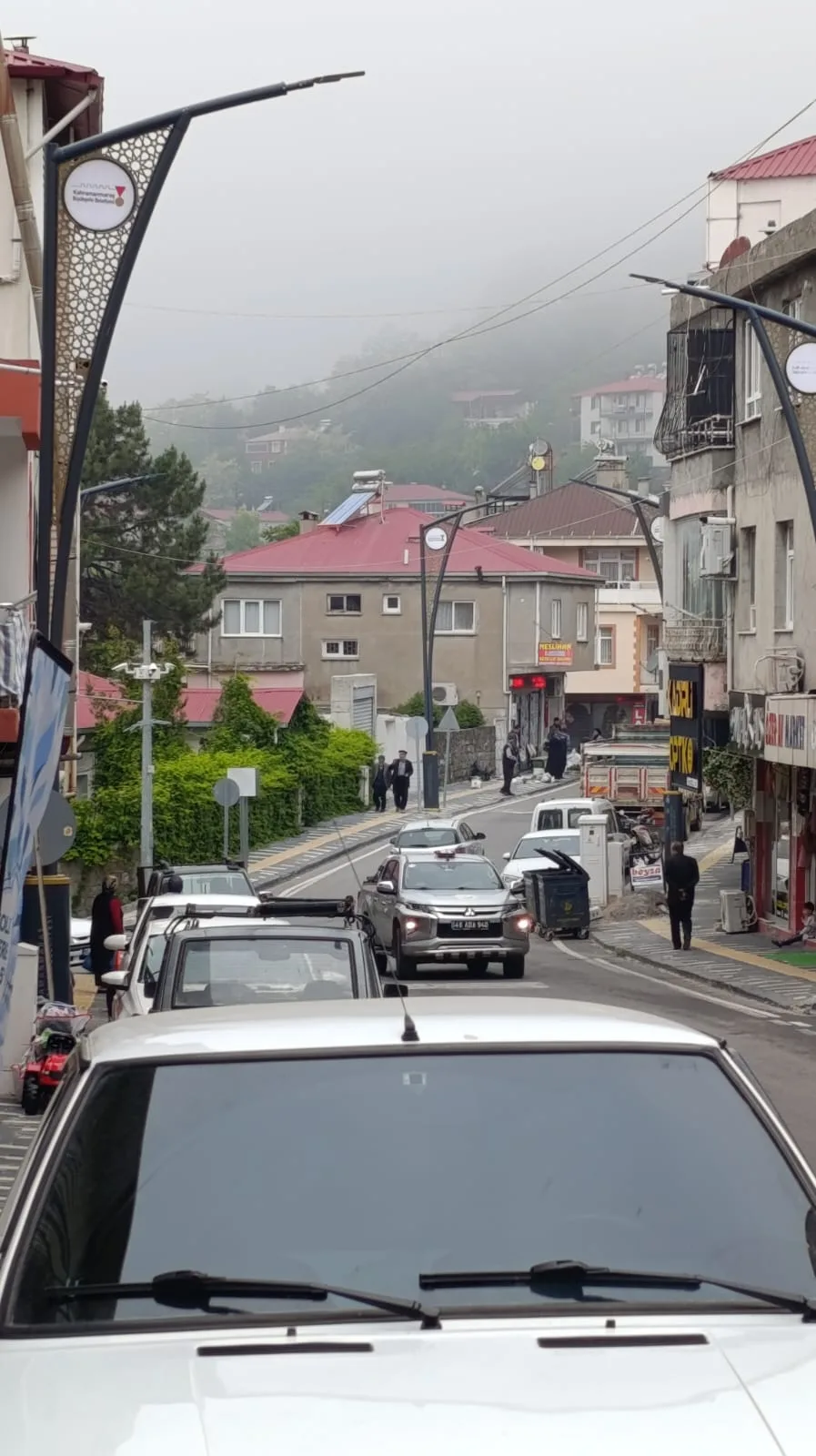 Andırın’da Sis ve Zopur Etkili Oluyor: Görüş Mesafesi Düştü!