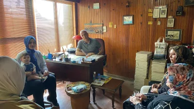 Yeniden Refah Partisi Andırın İlçe Başkanı Serdar Bıçakcı ve Kadın