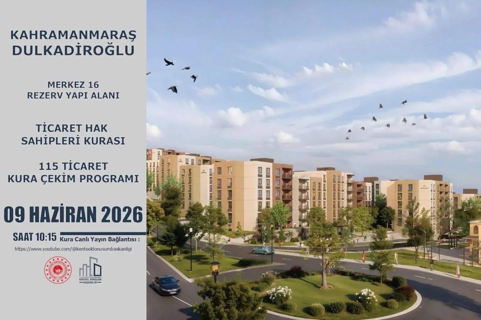 Kahramanmaraş’ta kura heyecanı: Hak sahipleri belli oluyor