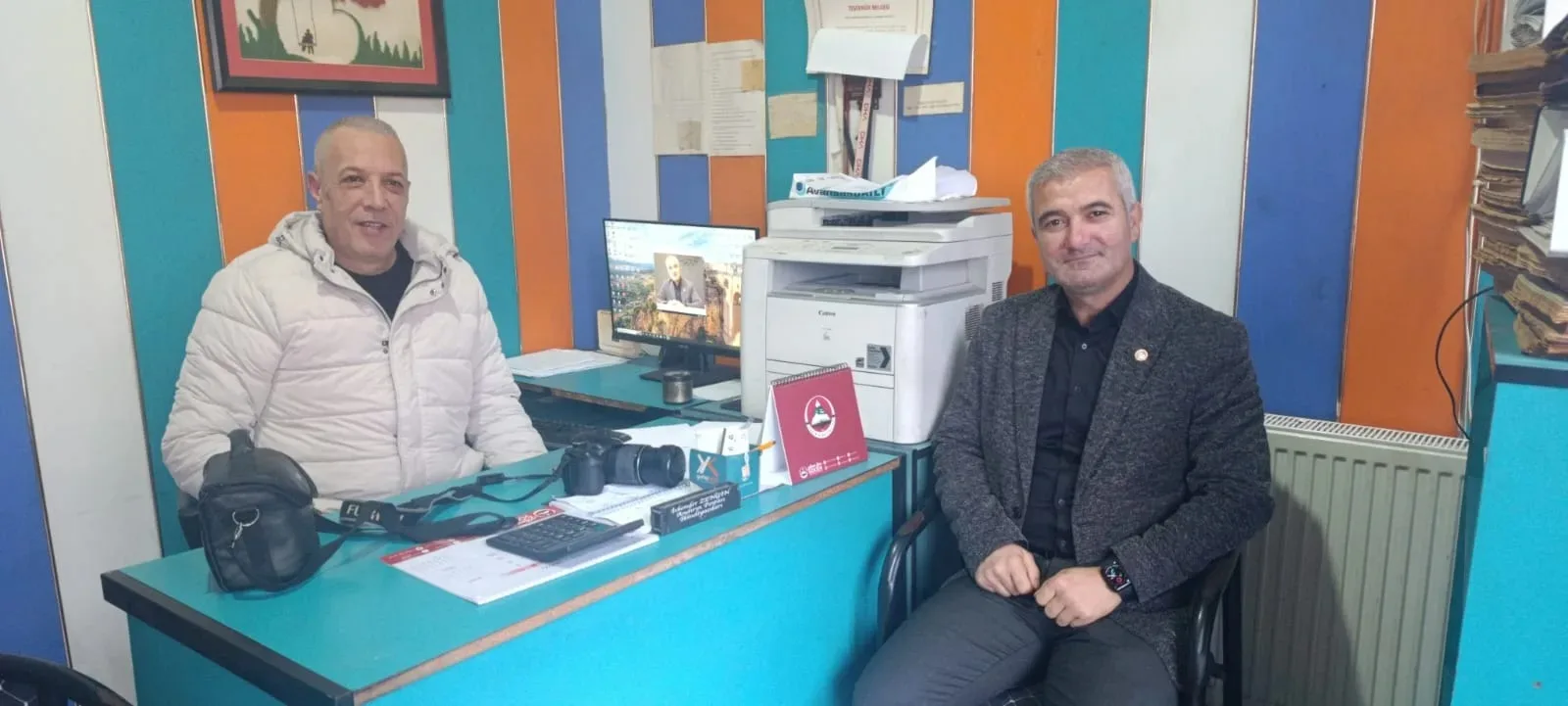Yeniden Refah Partisi Andırın Teşkilatından Andırın Postası’na Nezaket Ziyareti