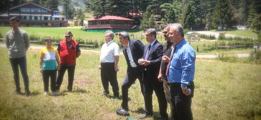 Andırınlı Öğrenciler Başkonuş Yaylası’nda Doyasıya Eğlendi