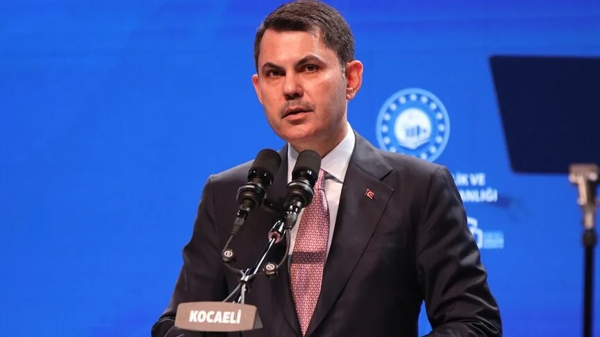 Çevre, Şehircilik ve İklim Değişikliği Bakanı Murat Kurum, Kocaeli'de düzenlenen