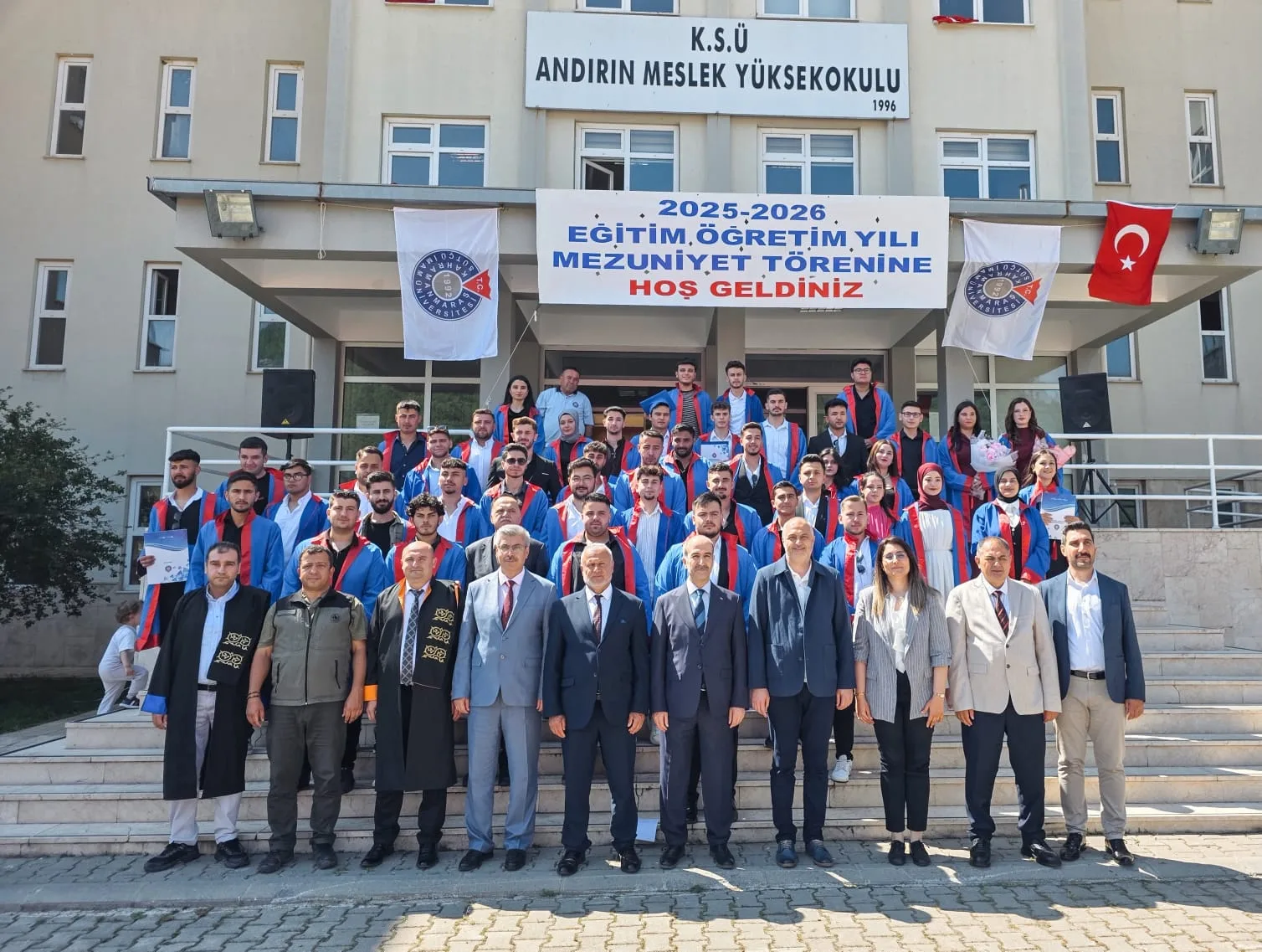 Andırın Myo’da Mezuniyet Coşkusu