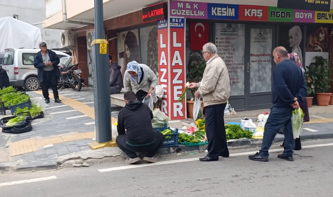 Kahramanmaraş’ın Andırın ilçesine bağlı Pınarbaşı Mahallesi’nde her hafta kurulan geleneksel
