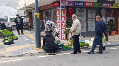 Kahramanmaraş’ın Andırın ilçesine bağlı Pınarbaşı Mahallesi’nde her hafta kurulan geleneksel