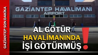 Gaziantep Havalimanı'nda ucuz kahve sattığı için mağdur olduğunu öne süren