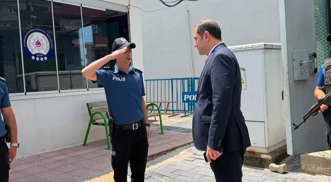 Kaymakam Ömer Bulut'tan Emniyet ve Jandarma Teşkilatına Ziyaret