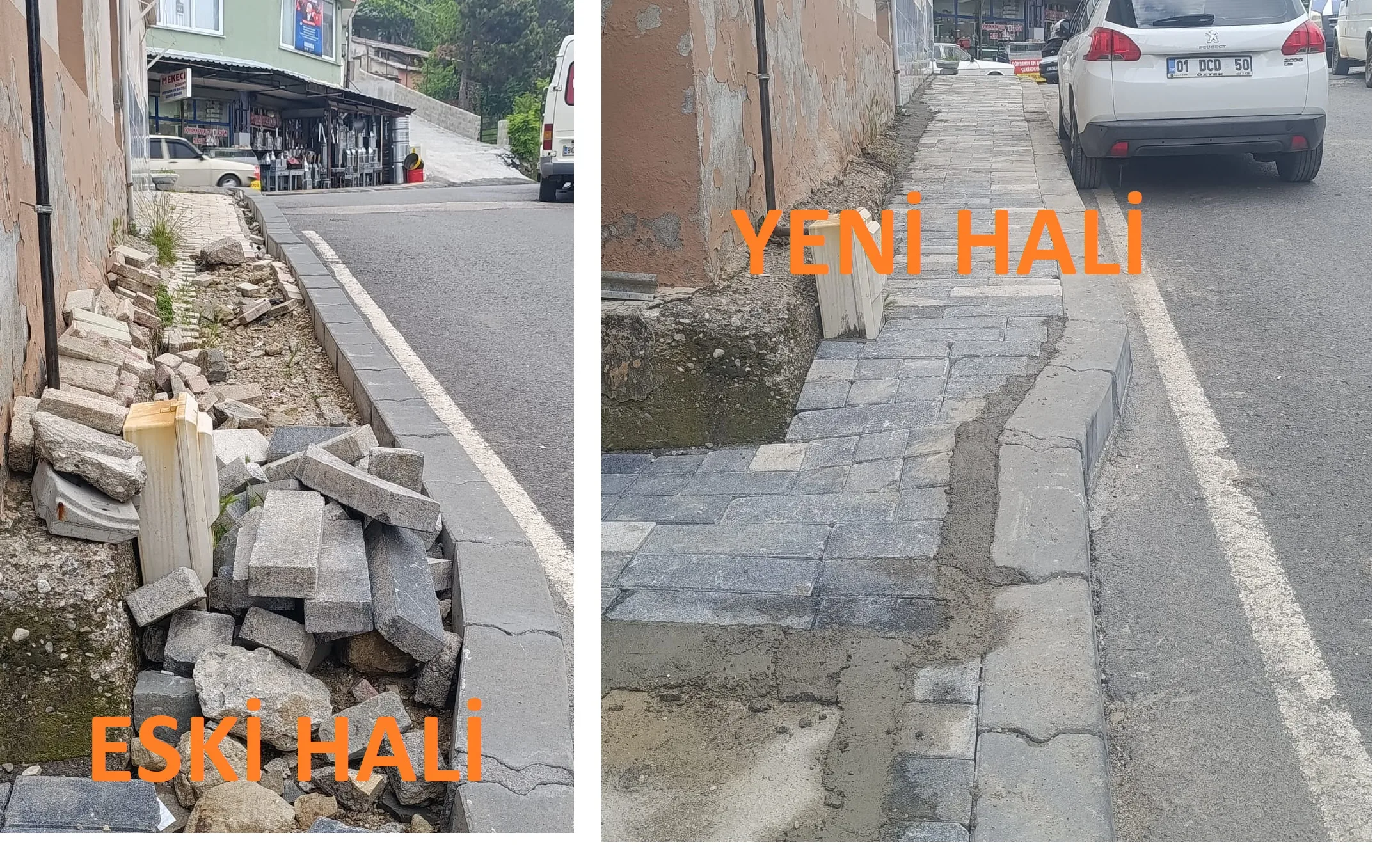 Büyükşehir Acımadı: Andırın’da O Yolu, Taşeron Firma Yeniden Asfaltlıyor!