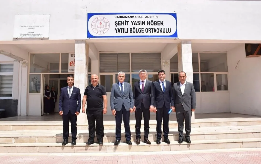 Andırın'da Okullarda İnceleme ve İstişare Toplantısı