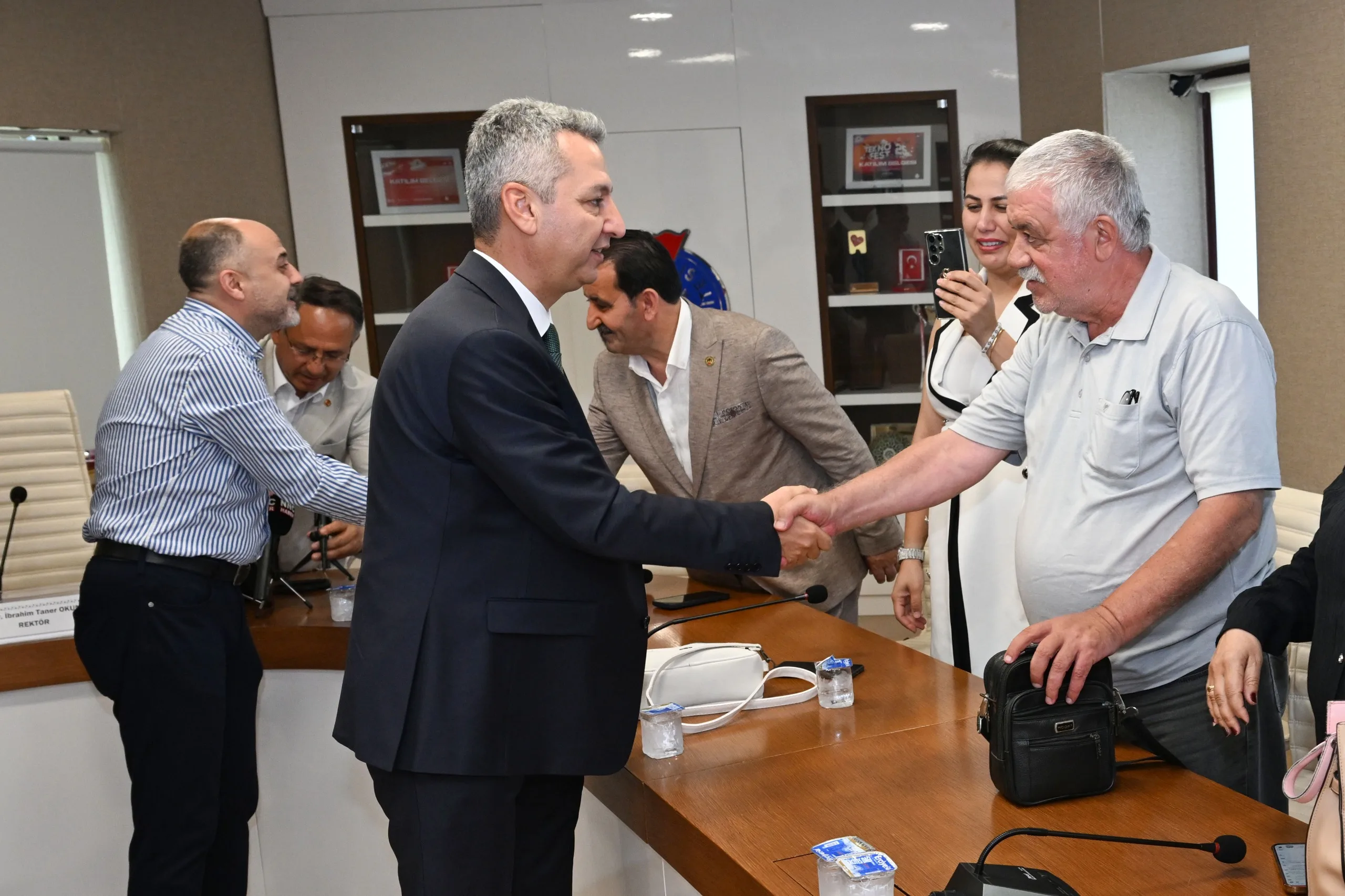 Medya Temsilcilerinden Rektör Okumuş’a Ziyaret