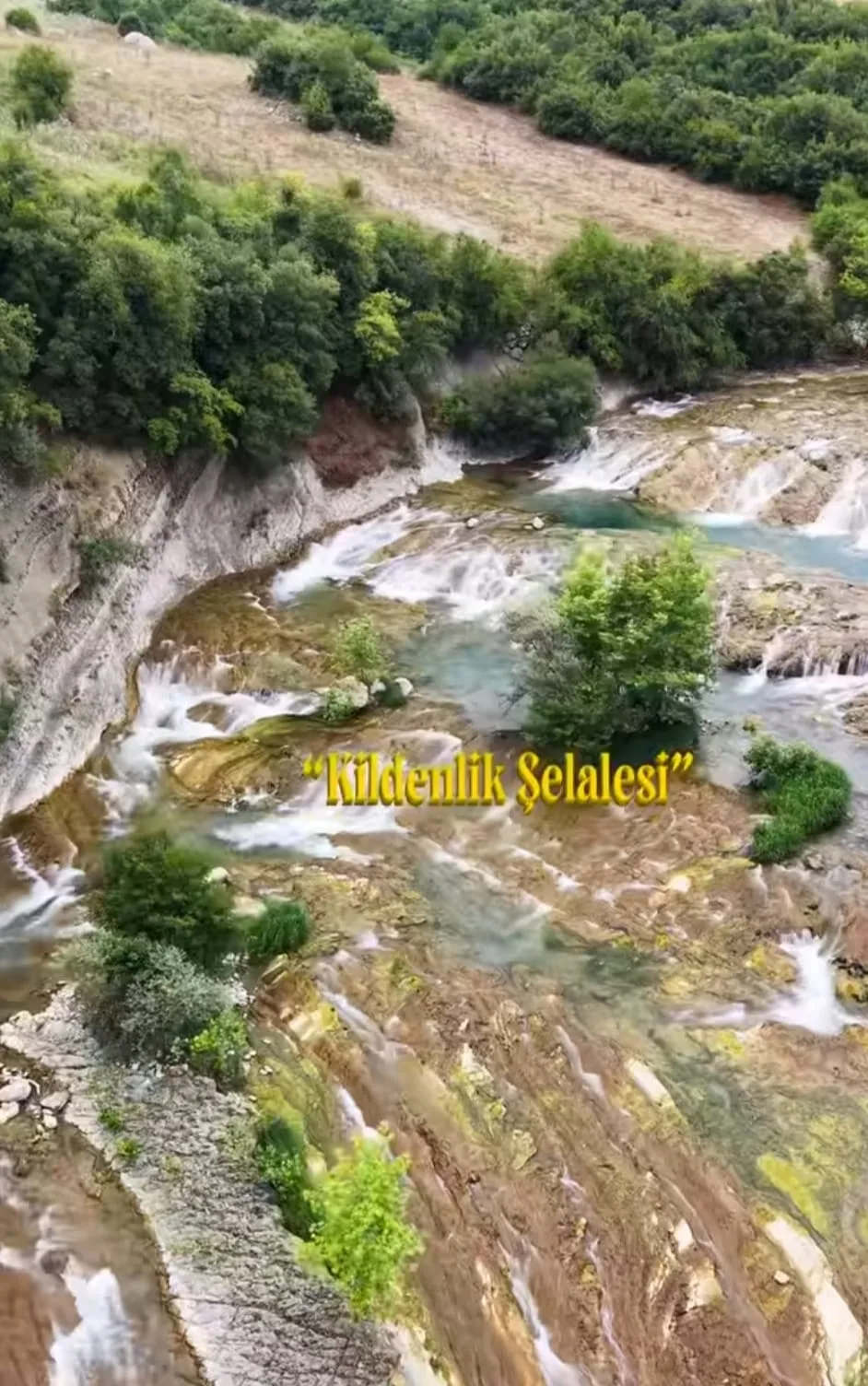 Kildenlik Şelalesi Turizme Göz Kırpıyor