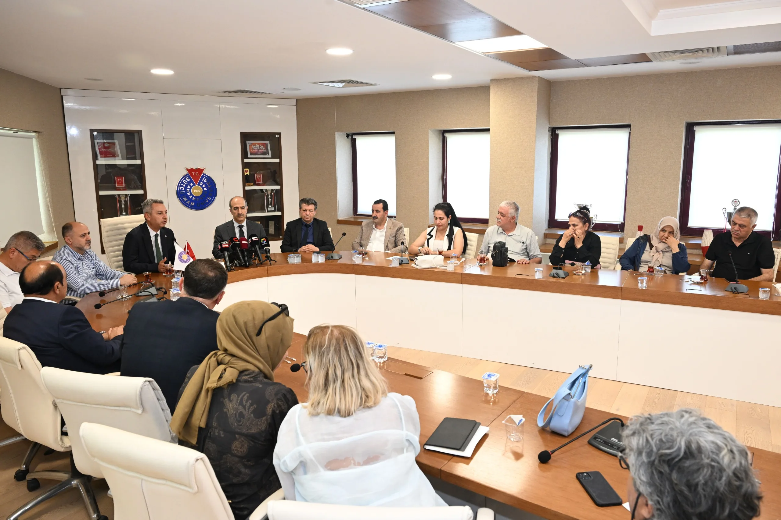 Medya Temsilcilerinden Rektör Okumuş’a Ziyaret