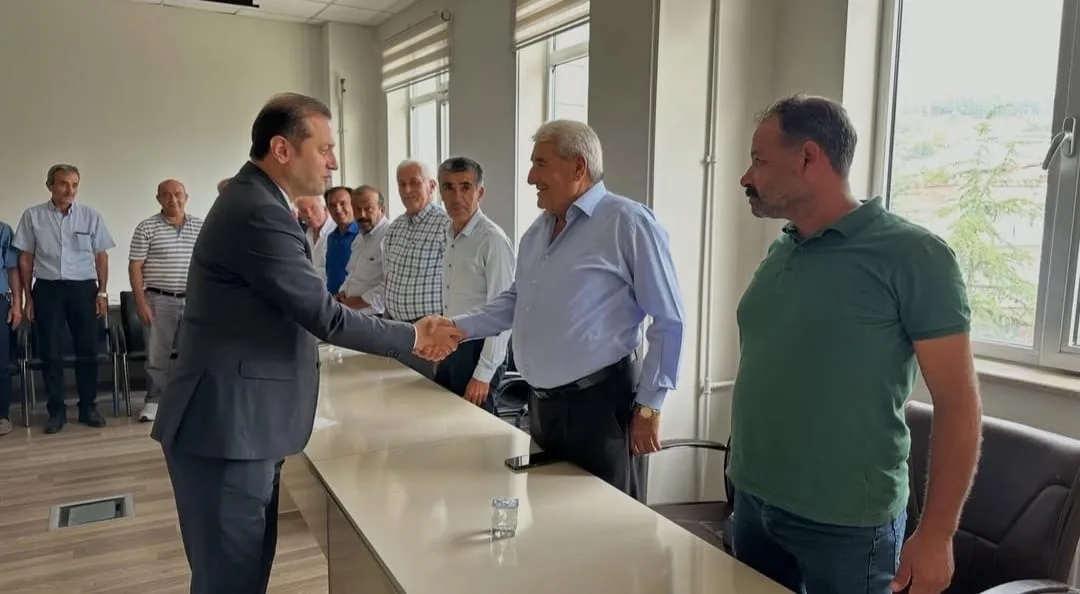 Andırın Kaymakamı Ömer Bulut, Muhtarlarla Bir Araya Geldi Andırın Kaymakamı Ömer Bulut, Muhtarlarla Bir Araya Geldi