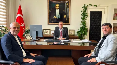 Andırın Belediye Başkanı Ahmet Sinan Gökşen ve AK Parti İlçe