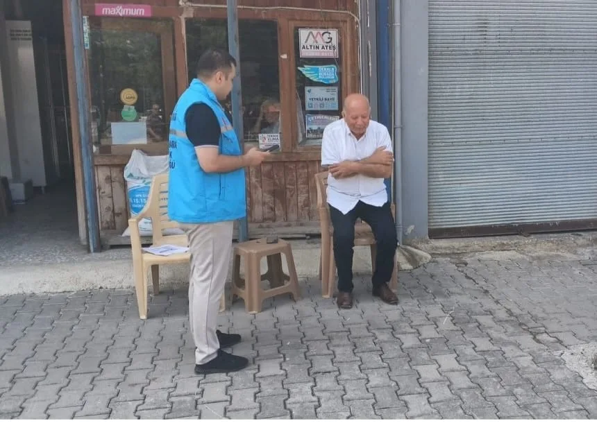 Andırın'da Köy Köy Hareket Yaşı Ölçüldü!