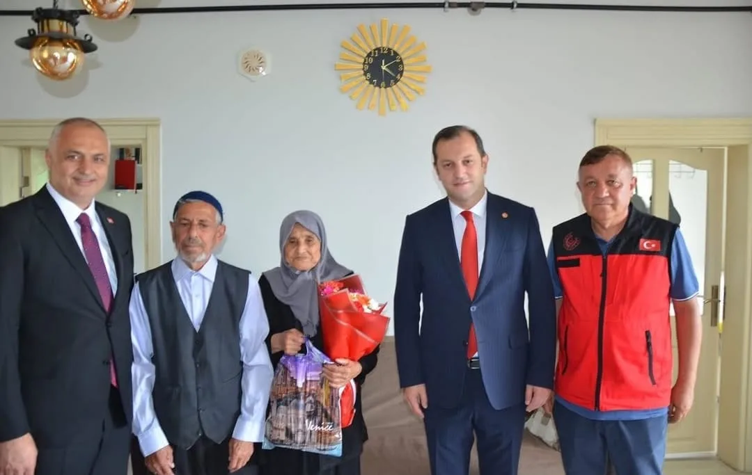Andırın'da 15 Temmuz Vesilesiyle Şehit Ailelerine Anlamlı Ziyaret