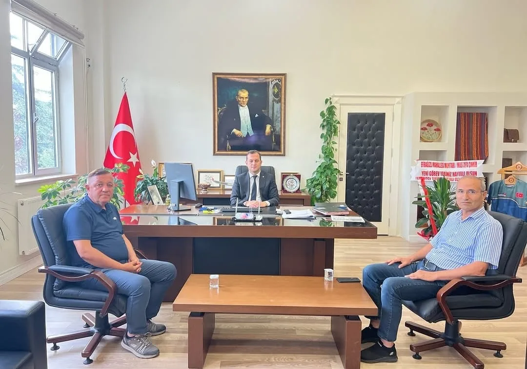 Andırın Kaymakamı Ömer Bulut’a Ziyaret Trafiği Sürüyor