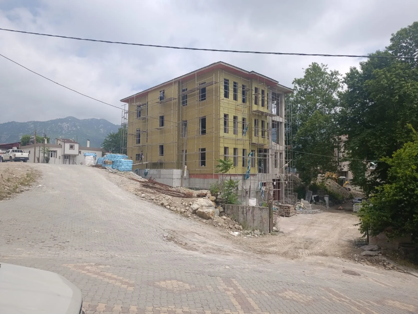 Andırın’da Yeni Emniyet Binası İnşaatında Sona Yaklaşıldı