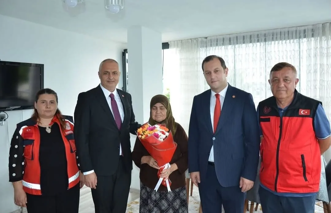 Andırın'da 15 Temmuz Vesilesiyle Şehit Ailelerine Anlamlı Ziyaret