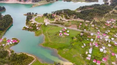  Kahramanmaraş’ın Doğu Akdeniz’deki saklı cenneti Andırın, yemyeşil doğası, gölet