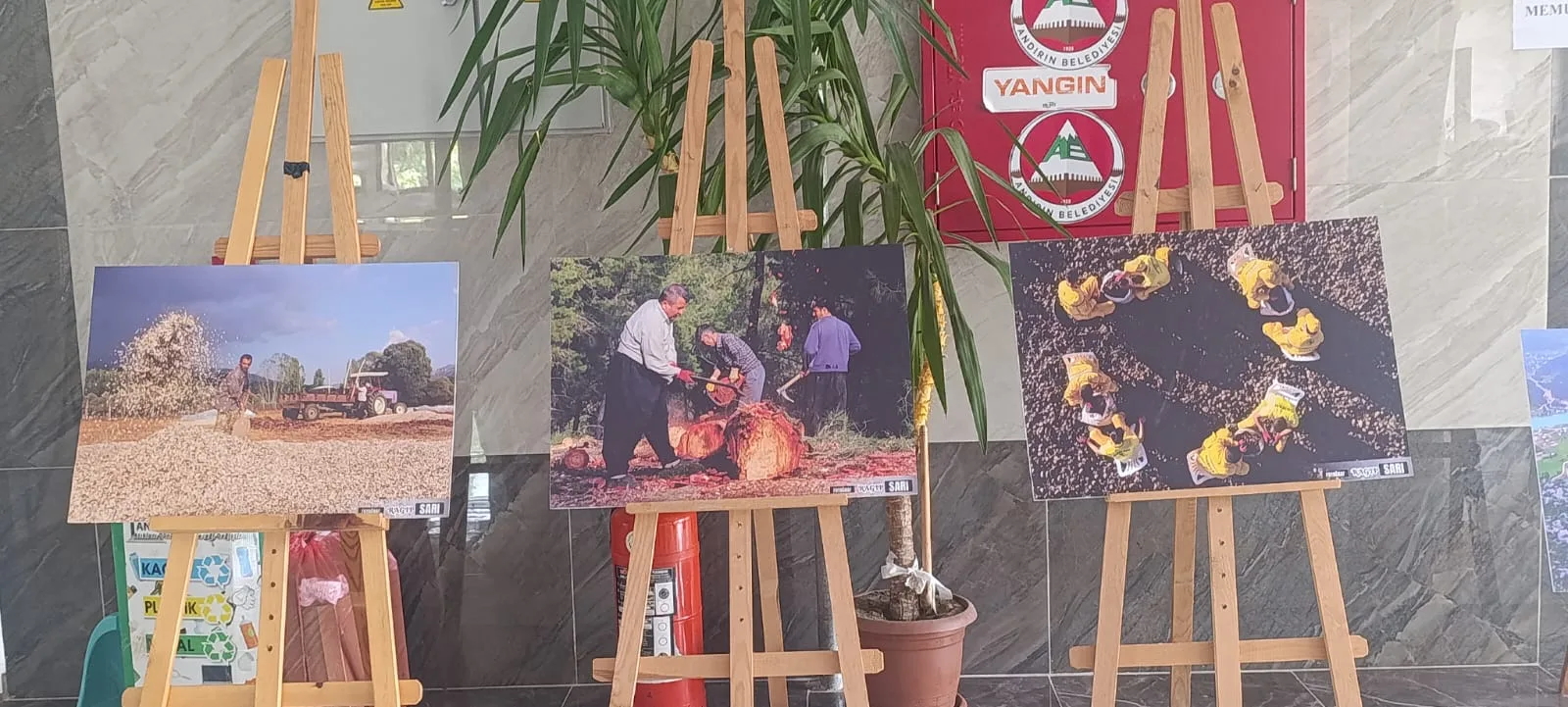 Objektiften Yüreğe: Ragıp Sarı’nın "Andırın’da Yaşam" Sergisi Belediye Binasında Açıldı