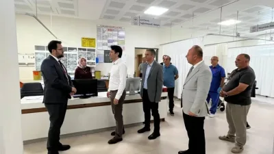 Kahramanmaraş İl Sağlık Müdürü Uzm. Dr. Vehbi Şirikçi, sağlık hizmetlerini