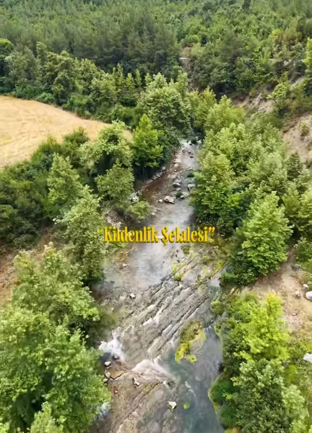 Kildenlik Şelalesi Turizme Göz Kırpıyor