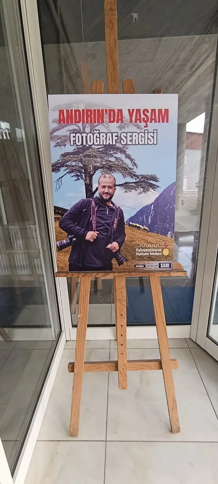 Objektiften Yüreğe: Ragıp Sarı’nın "Andırın’da Yaşam" Sergisi Belediye Binasında Açıldı