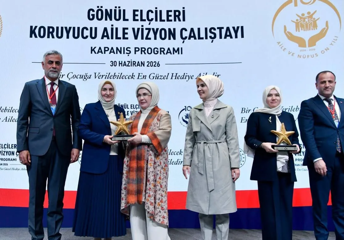 Emine Erdoğan’dan Kahramanmaraş’a ödül!