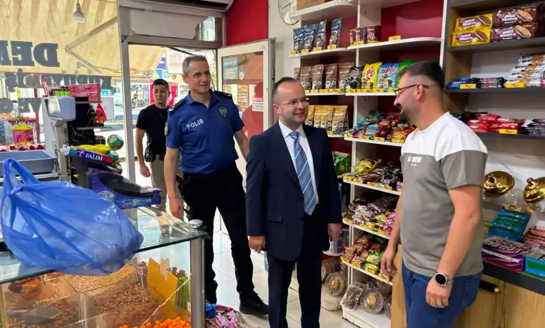 Afşin’e kısa süre önce atanan ve görevine başlayan Kaymakam Abdullah