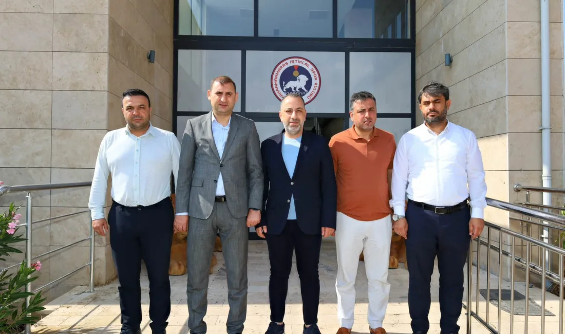 Kahramanmaraş Gençlik ve Spor İl Müdürü Yasin Özdemir, İstiklalspor Başkanı