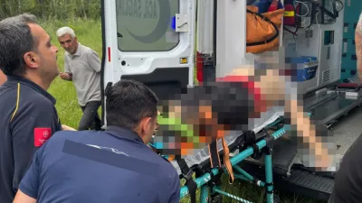 Irmağa giren 45 yaşındaki Caner Mengütaş, hayatını kaybetti.