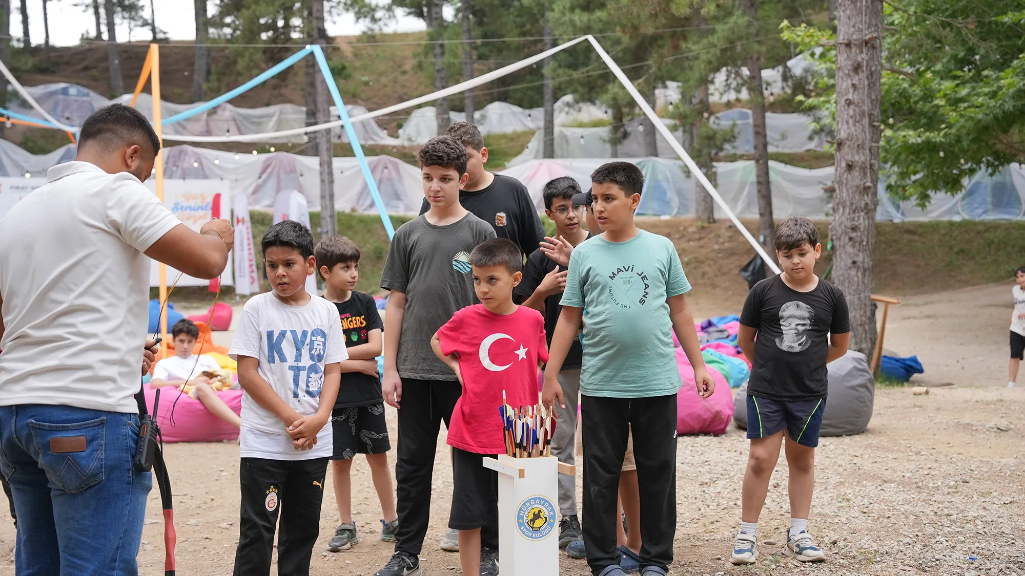 Andırın’da Unutulmaz Buluşma: Baba ve Oğullar Kamp Yaptı!