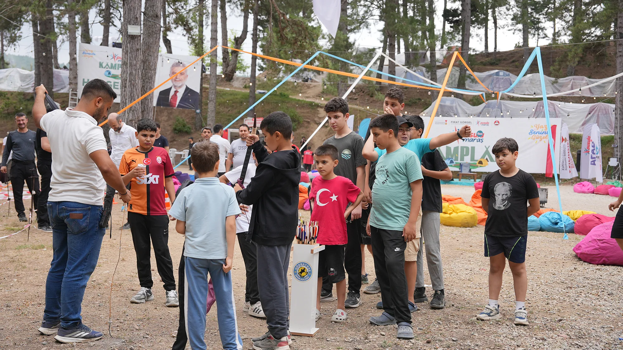 Andırın’da Unutulmaz Buluşma: Baba ve Oğullar Kamp Yaptı!