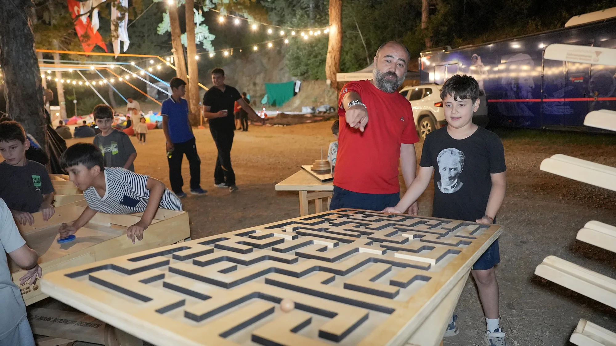 Andırın’da Unutulmaz Buluşma: Baba ve Oğullar Kamp Yaptı!