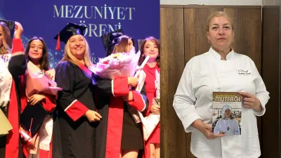 62 yaşındaki Zeynep Kale, üniversiteye hazırlanan çocuklarından esinlenerek liseye başlayıp,