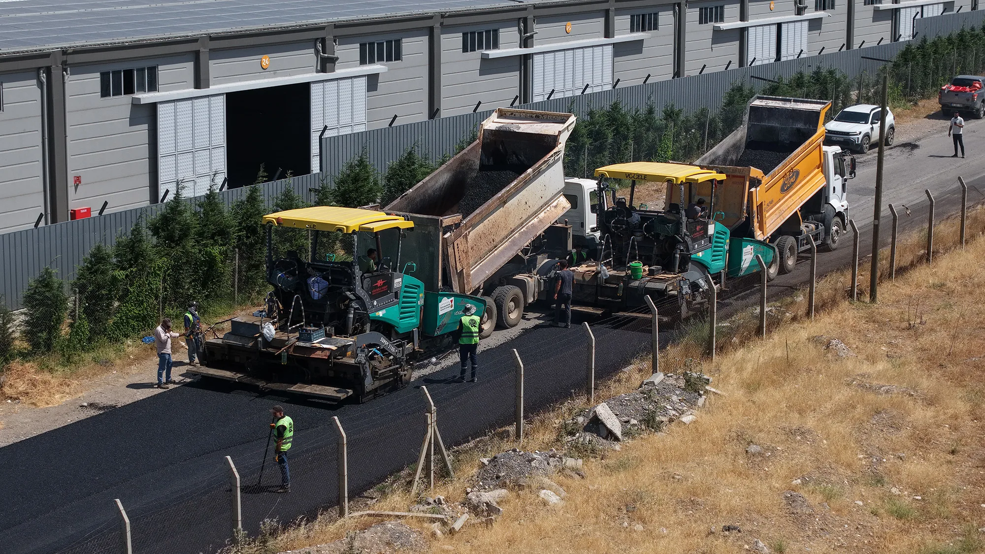 Gençosman’da Asfalt Mesaisi Tam Gaz Devam Ediyor!