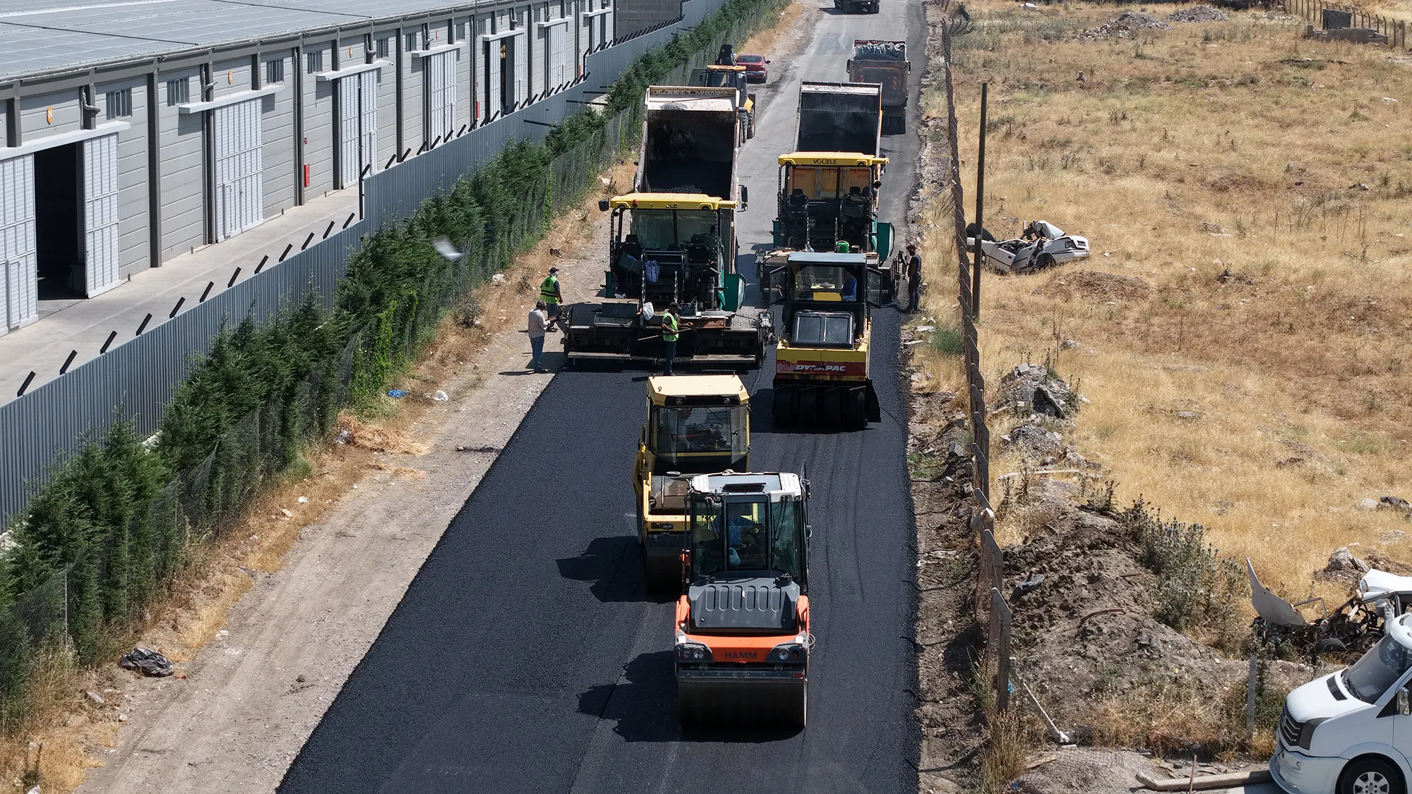 Gençosman’da Asfalt Mesaisi Tam Gaz Devam Ediyor!