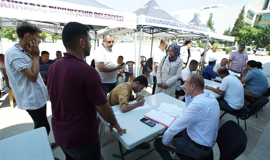 Kahramanmaraş Büyükşehir Belediyesi ve İŞKUR ortaklığıyla hayata geçirilen Engelli Destek