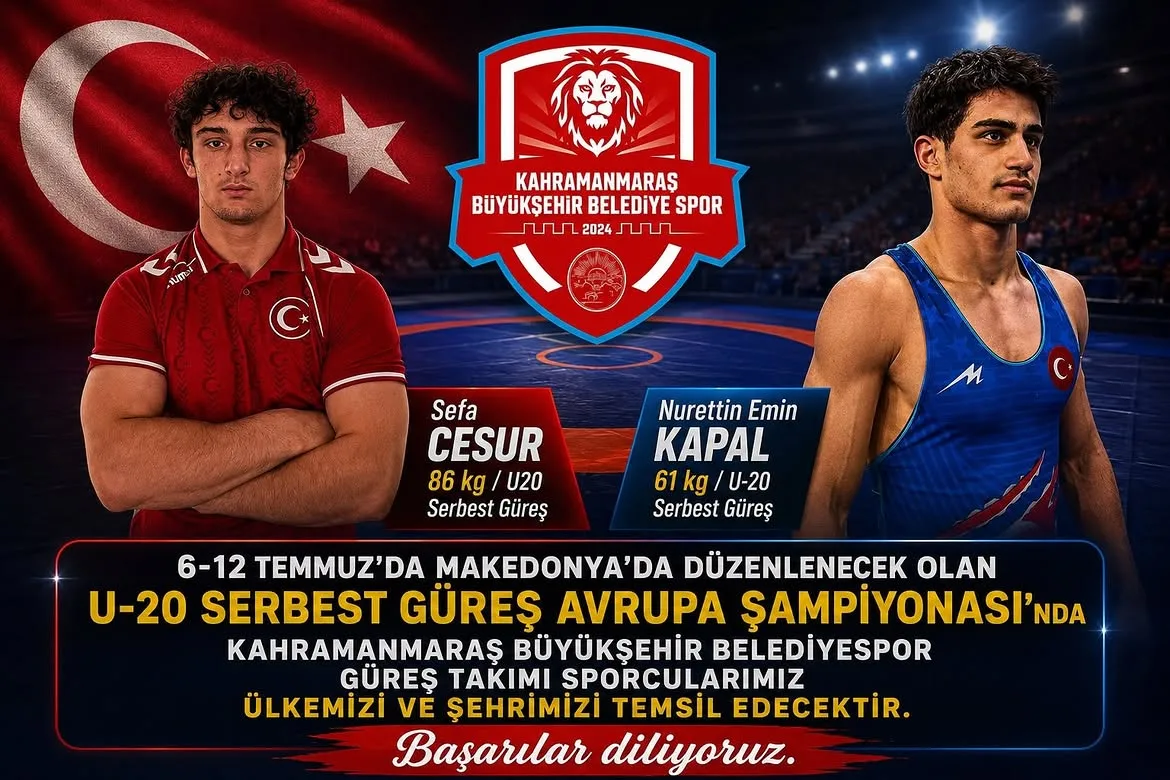 Büyükşehir’in Genç Pehlivanları Avrupa Şampiyonası’nda