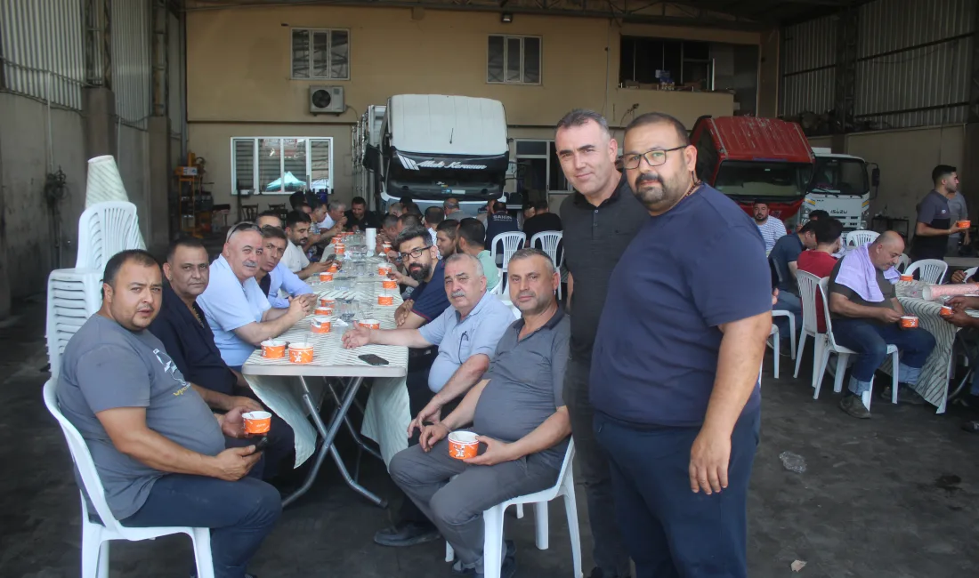 Kahramanmaraş Sanayi Sitesi, Muharrem ayı dolayısıyla düzenlenen geleneksel aşure etkinliğinde