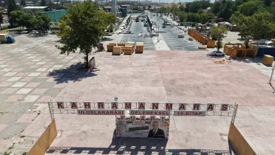 Büyükşehir Belediyesi tarafından KAFUM’da düzenlenecek Geleneksel Ağustos Fuarı öncesinde alanda