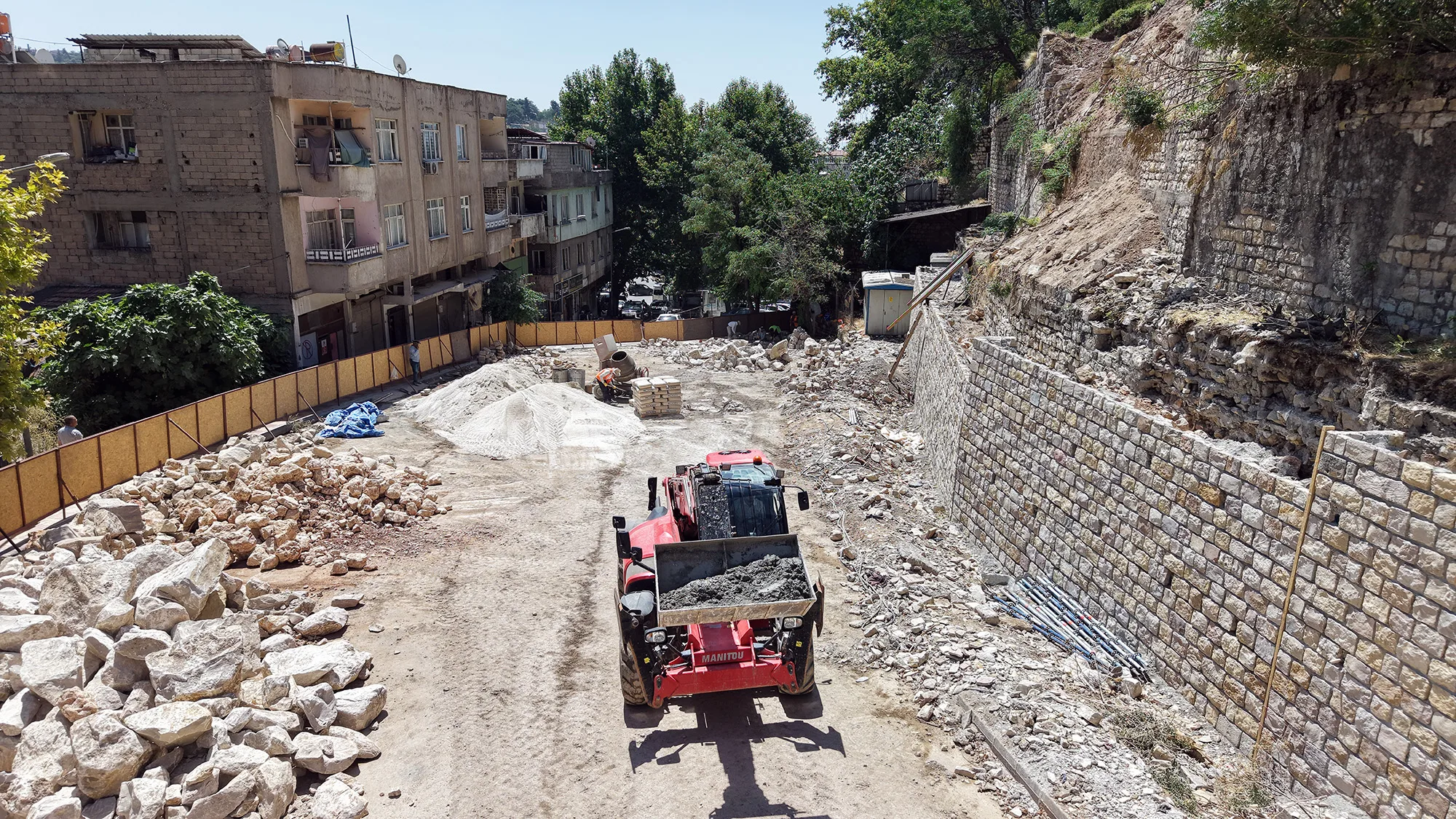 Tarihi Kahramanmaraş Kalesi Eski İhtişamına Kavuşuyor
