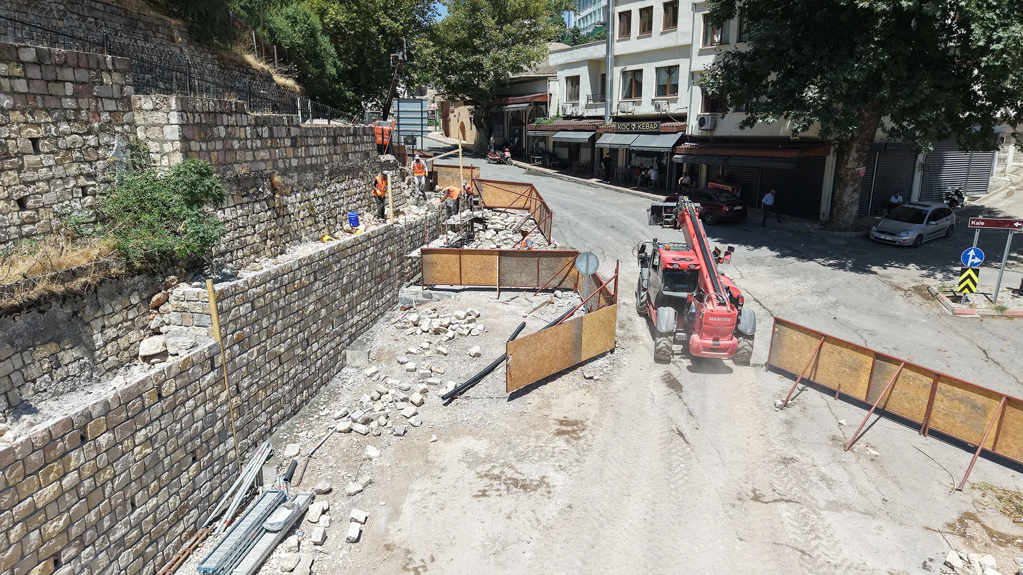 Tarihi Kahramanmaraş Kalesi Eski İhtişamına Kavuşuyor