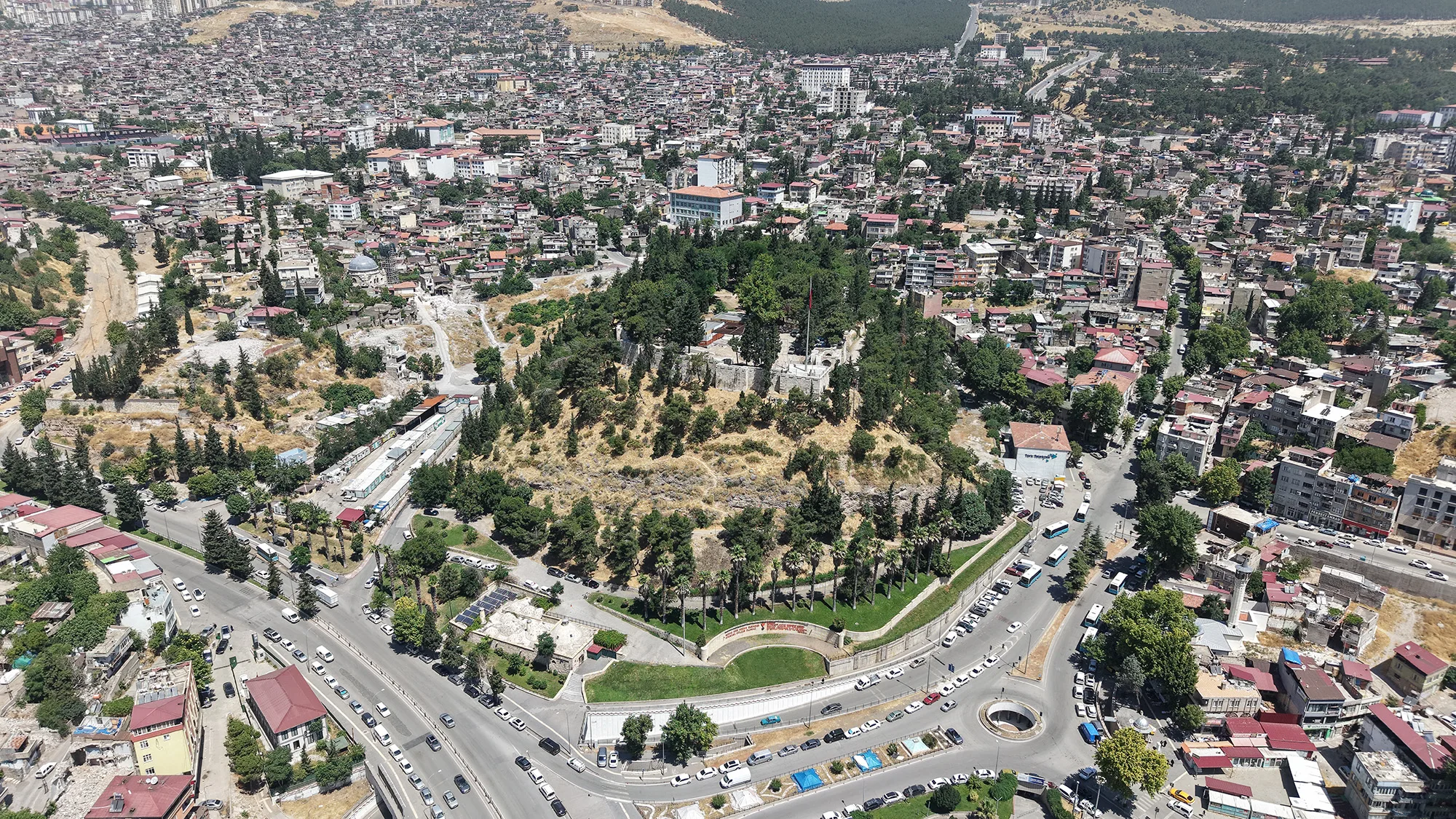 Tarihi Kahramanmaraş Kalesi Eski İhtişamına Kavuşuyor