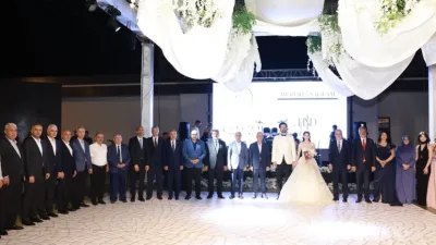 SMMMO Başkanı Abdullah Kalın’ın oğlu Batuhan Kalın, dünya evine girdi.