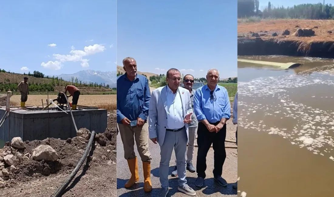 CHP Kahramanmaraş İl Başkanı Ünal Ateş, Afşin’de bulunan Adatepe Barajı