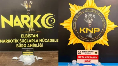 Kahramanmaraş Emniyet Müdürlüğü Narkotik Suçlarla Mücadele Şube Müdürlüğü ekipleri, kent