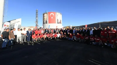 Kahramanmaraş Büyükşehir Belediyesi, Afşin’de kurduğu Kuzey İlçeleri Asfalt Üretim Tesisi’ni